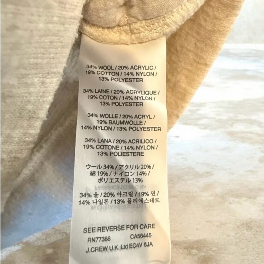 J. Crew crew cream